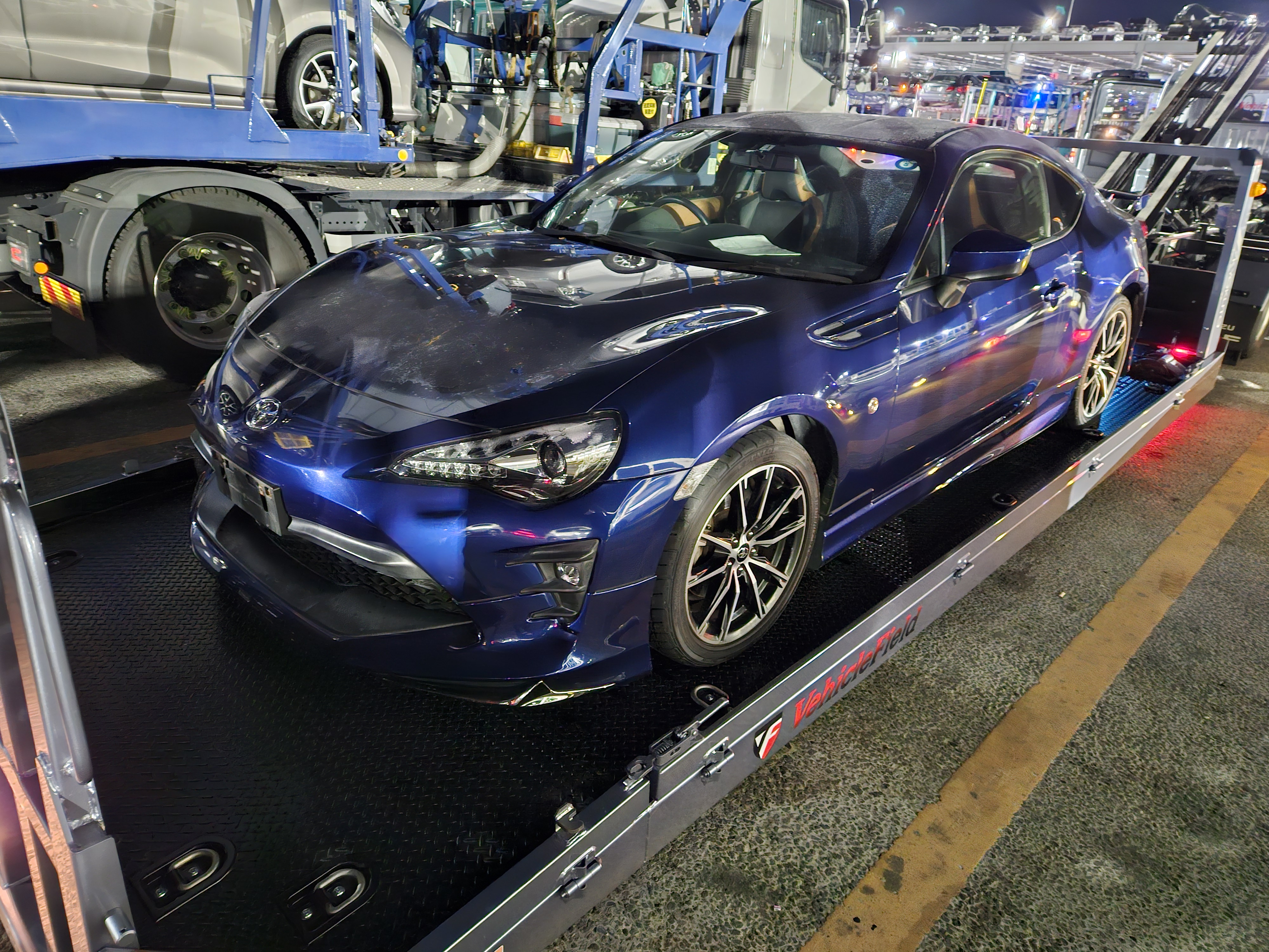 ZN6 後期86 認定中古車の下回り状況！ 各部の点検＆試運転が終わり外装