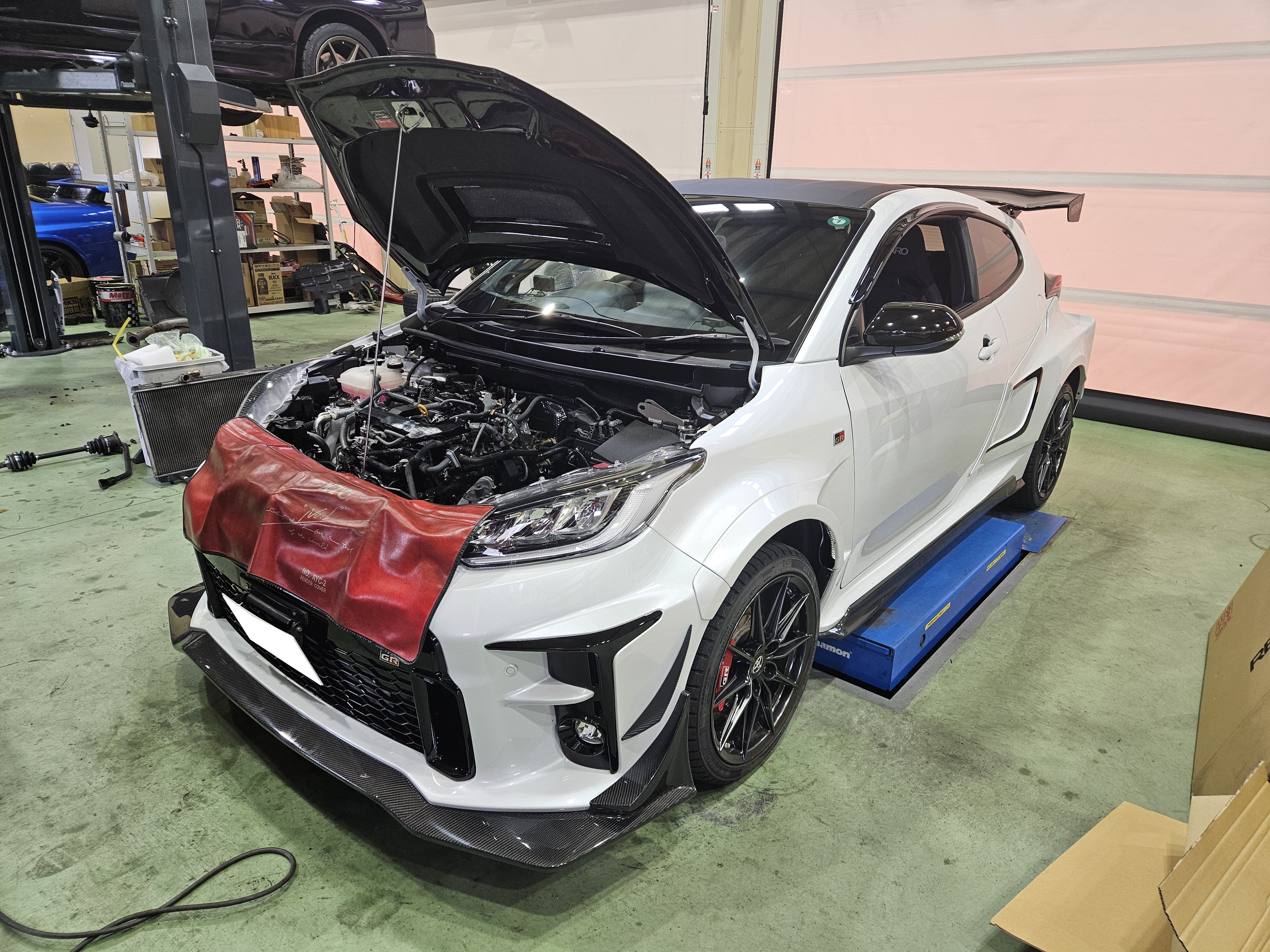 GRヤリス GRカローラ LBX MORIXO-RR G16Eエンジン搭載車のチューニング